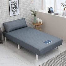 무소음 단면 매트리스 간편설치 / 1인 원룸가구 인테리어가구 침대 프레임, 싱글(단품구매불가)