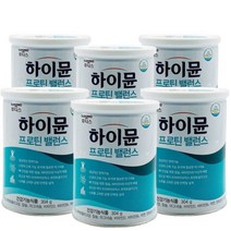 일동후디스 장민호 산양유 하이뮨 프로틴 밸런스 304g 최신제조 단백질 보충 성인단백질, 6통(전용스푼 보틀증정)