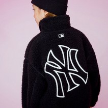 MLB KIDS 메가로고 후리스 NY (Black)