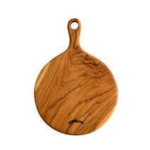 홈애니 티크 라운드 도마