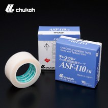 쥬코 CHUKOH TAPE 테프론테이프 실리콘테이프 내열테이프 ASF-110 두께 0.13mm 13mm 19mm 25mm 30mm 50mm, 폭 30mm