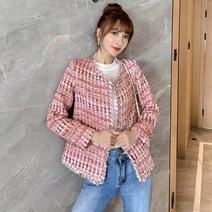 청담동 며느리 트위드 자켓 봄 가을 여성 상견례 옷차림 하객 인사 재킷 키작녀 데일리 패션