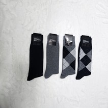 인따르시아 남자 정장양말 신사양말 국산 면 긴 패션양말