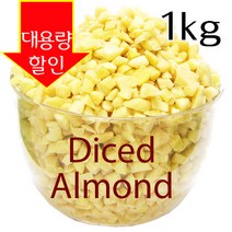 베이킹파티 백아몬드 분태 1kg