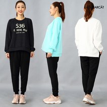 스타캣 필라테스복 필라테스운동복 루즈핏맨투맨 YMT36H3