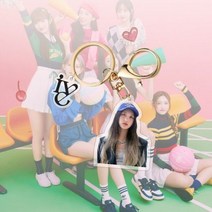 Kpop 아이브 사진 열쇠 고리 귀여운 새 앨범 고리용 매력 걸스 그룹 아이돌 액세서리 팬 선물, GAEUL