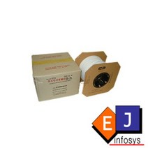 [MAX튜브넘버링기 소모품]반도/맥스/원형튜브 0.75SQ, 화이트(백색)