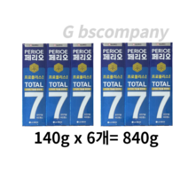 페리오 토탈7 오리지널 어드밴스 치약 120g / 프로폴리스 함유, 10개, 840g