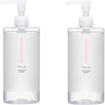 일본직발송 6. 차콧 CHACOTT 챠콧 클렌징 워터 펌프식 W세안＆화장수 500ML 001 레이디스＆맨즈용 젠더리, 2개 세트, One Color