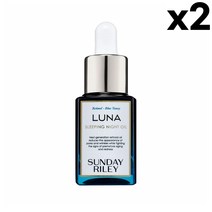 Sunday Riley Luna 선데이라일리 루나 슬리핑 나이트 오일 15ml 2팩, 1개