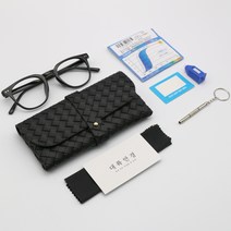 [당일출고] 케미렌즈 블루라이트 차단 안경 뿔테 자외선 차단 안경