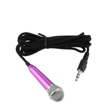 노래방 녹음용 전문 유선 다이나믹 마이크 보컬 3.5mm 케이블 포함, 01 red