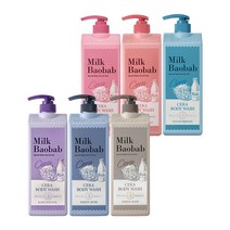 밀크바오밥 세라 바디워시 화이트머스크, 1200ml, 2개