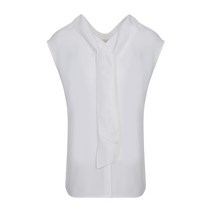 데코 타이 민소매 블라우스 FDBAC2401W