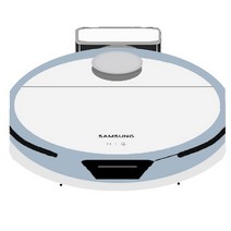 {삼성전자} 비스포크 제트봇 로봇청소기 VR30T80313B 새틴스카이블루