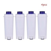 dlsc002 커피 머신 연수 필터 물 delonghi dls c002 5513292811 cfl-950 ser3017 ecam esam etam 시리즈, 4개