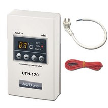 우리엘전자 UTH-170 난방필름 온도조절기 전문시공업체 상담환영 타업체AS가능, UTH-170+건식센서+파워코드선