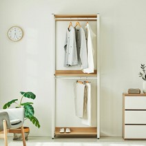 [모던하우스] 스탠다드 드레스룸 W800 2단 행거형세트