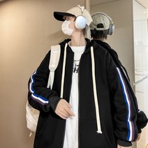 솔리드후드정판남성디자인가디건후드2224P43