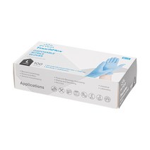 인트코 니트릴장갑 100매 식품용니트릴장갑 파우더프리, 대(L)