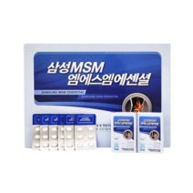 삼성 MSM 에센셜 무릎 어깨 손목 발목 손가락 발가락 관절영양제 엠에스엠, 3개월분(360정), 3개