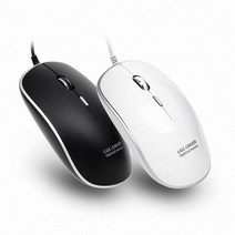 유선 광마우스 LGC-CMU09 화이트 유선마우스/컴퓨터마우스/게이밍마우스/유선광마우스/광마우스, 단일 모델명/품번