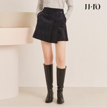 [JJ지고트(JJ JIGOTT)] (JJ.ro) 랩 스타일 레터링 스커트 팬츠 GLBA0S
