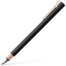 일본직발송 3. 페이버 - CASTELL (FABER-CASTELL) 페이버 - CASTELL 볼펜 유성 네오 슬림 블랙 로즈 골드, ONE SIZE_One Color, One Color