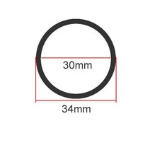 각파이프 각관 외경 34mm 내경 31mm30mm 304 스테인레스 스틸 튜브 정밀 파이프 공차 0.05mm, [02] 34x2mm, [01] 50cm, 34x2mm+50cm