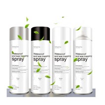 초강력 방수 스프레이 코팅 코팅제 발수제 방수액 방수제 옥상 외벽 화장실 욕실 도막 외벽 450ML*4, 화이트