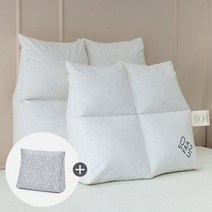 소프라움 드라마 구스 등받이 삼각쿠션+커버세트 소형 (7종택1), 커버_로디(MOS20AC37601PKS), 쿠션솜S(MOS20AS55P11WHS)