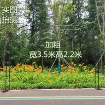 공원 아치문 장미 게이트 입장문 터널 펜스 소품 화단, 초콜릿색