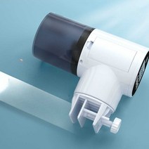 물고기 자동 먹이 급여기 사료 타이머 금붕어 밥주기, (중형 버전3단 급지) 배터리 포함