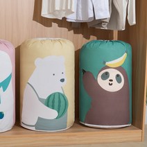 이불정리함 이불정리 파우치 패딩 옷 인형 보관함 수납함, 나무늘보