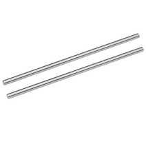 uxcell Round Steel Rod 5mm HSS Lathe Bar Stock Tool 150mm Long for Shaft Gear Drill Lathes Boring, 1