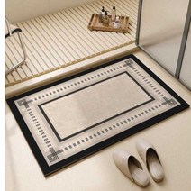 욕실 바닥 매트 미끄럼 방지 깔판 목욕탕 매트, 이와사키 규조류 머드쿠션 60x90cm