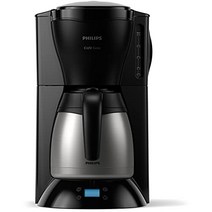 필립스 HD7549/20 Gaia 커피 메이커 프로그래밍 가능 보온 용기 포함 블랙 -20100, 타이머 기능 없음, 토스터 7단계 번들