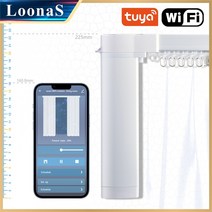 3 세대 짧은 Tuya Wifi 전기 스마트 커튼 모터 동력 시스템 트랙로드 지능형 지원 Alexa Google Assist 자동커튼 3세대 tuya wifi전동커튼, CN, Standard set 1.2m, KR plug