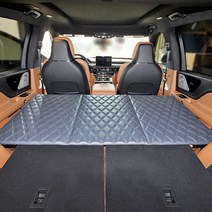 [카빛나]SUV 팰리세이드 트래버스 쏘렌토 모하비더마스터 차박매트 평탄화매트, R80D, 블랙/레드, 올뉴/더뉴/MQ4쏘렌토(5/7인)