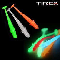 티렉스 야광 갈치웜 2.5호 3.0호 케이무라UV 갈치 풀치, 03 오렌지