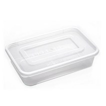 쿡앤락 직사각용기 500ml, 50개