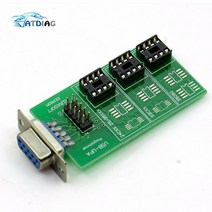 V1.3 UPA USB 간단한 PCB 보드 Eeprom 어댑터 프로그래밍 Upa 및 Xprog 자동차 결함 진단 스캐너 액세서리
