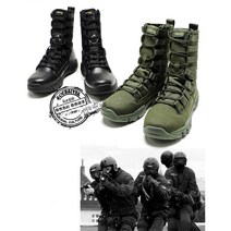 FBI 경찰 특수화 하이탑 사막화 부츠 S353