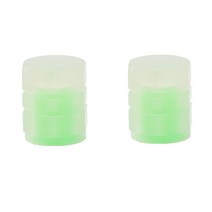 빛나는 블루 그린 핑크 타이어 밸브 모자 자동차 바이크 오토바이 커버 휠 허브 스타일링 도구 액세서리, 02 2Pcs Green