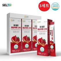 석류 농축 피에스트로 홍삼추출물 분말 원액 엑기스 스틱 터키산 100% 석류분말 구절초 영지 약쑥 익모초 식물성 에스트로겐 갱년기 여성 뷰티푸드 식약청 식약처인정, 3