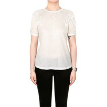 메종 마르지엘라 22SS 아이보리 스티치 실크 티셔츠 S51GC0510 S23396 100