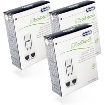 Delonghi 드롱기 EcoDecalk Mini 커피머신 디스케일러 2x100ml 3팩