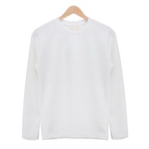 레디핏 레디핏_ 무지 화이트 총알 원단 티셔츠_MOD007_WHITE