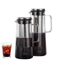 ANKRIC 콜드브루 커피메이커 콜드브루 커피포트 가정용 드립커피 유리포트 1.4L, 1000ML, 1000ml