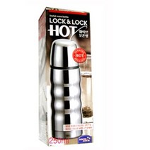 락앤락 보온병 핫웨이브 스텐 270ml 실버 텀블러 물통 P/S:2F663C JH+8273EA : 물병 보온통 보냉통 도시락 물컵 녹차 커피 저그 보틀 주전자, jh ; 본상품선택